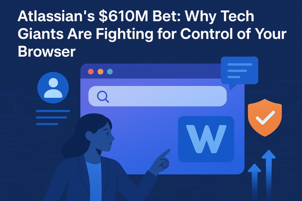 Atlassian’s $610M Bet: Why Tech Giants Are Fighting for Control of Your Browser