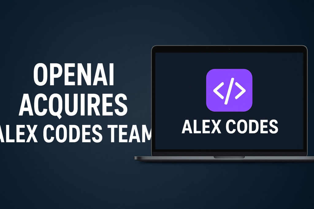 OpenAI Acquires Alex Codes Team: A Strategic Move to Enhance AI-Powered Developer Tools