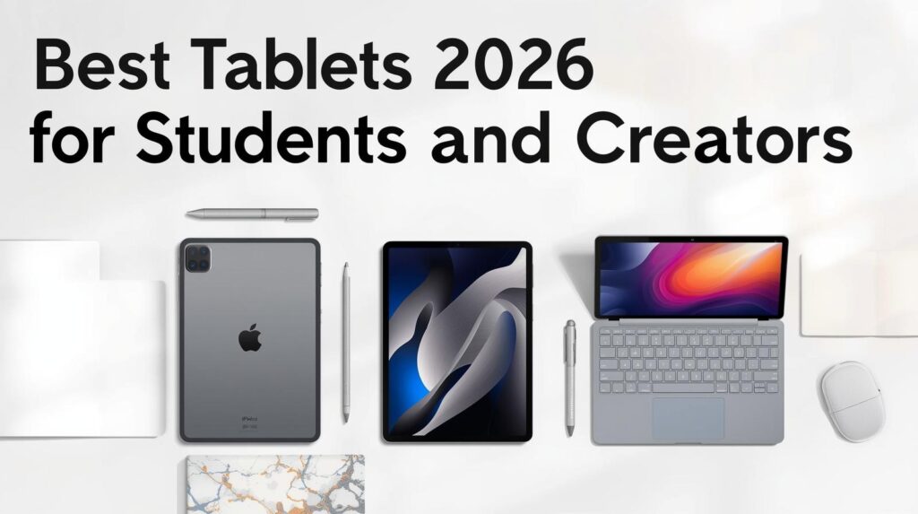 Best Tablets for Students and Creators in 2026: Top Picks for Study, Drawing, and Productivity