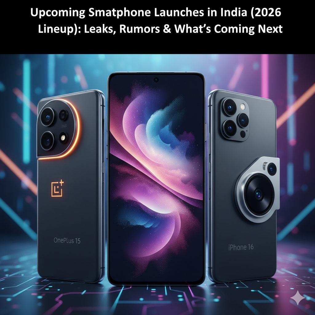 Upcoming Smartphone Launches in India (2026 Lineup): All You Need to Know