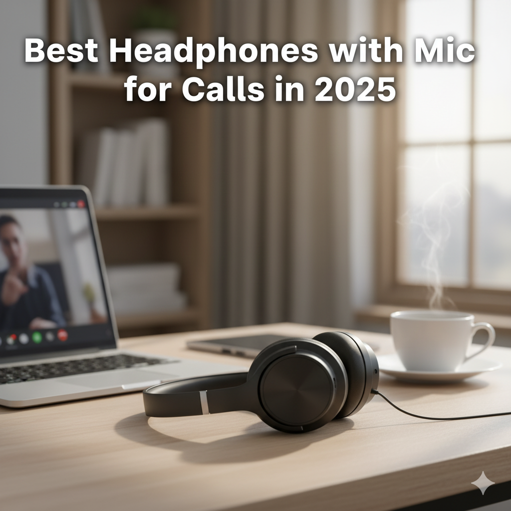 Best Headphones with Mic for Voice and Video Calls in 2025: Clear Sound Meets Smart Noise Canceling