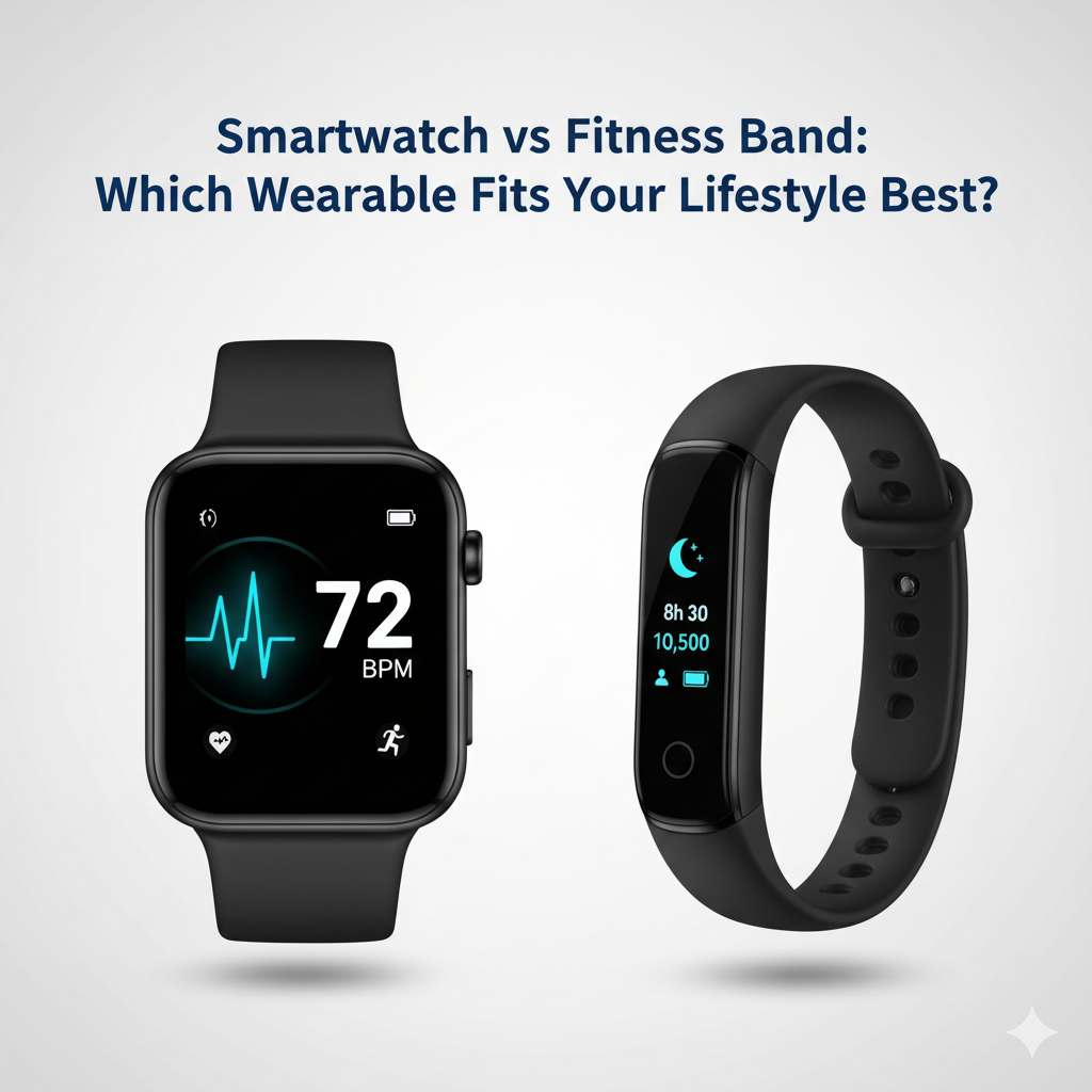 Smartwatch vs Fitness Band: Which Wearable Fits Your Lifestyle Best?