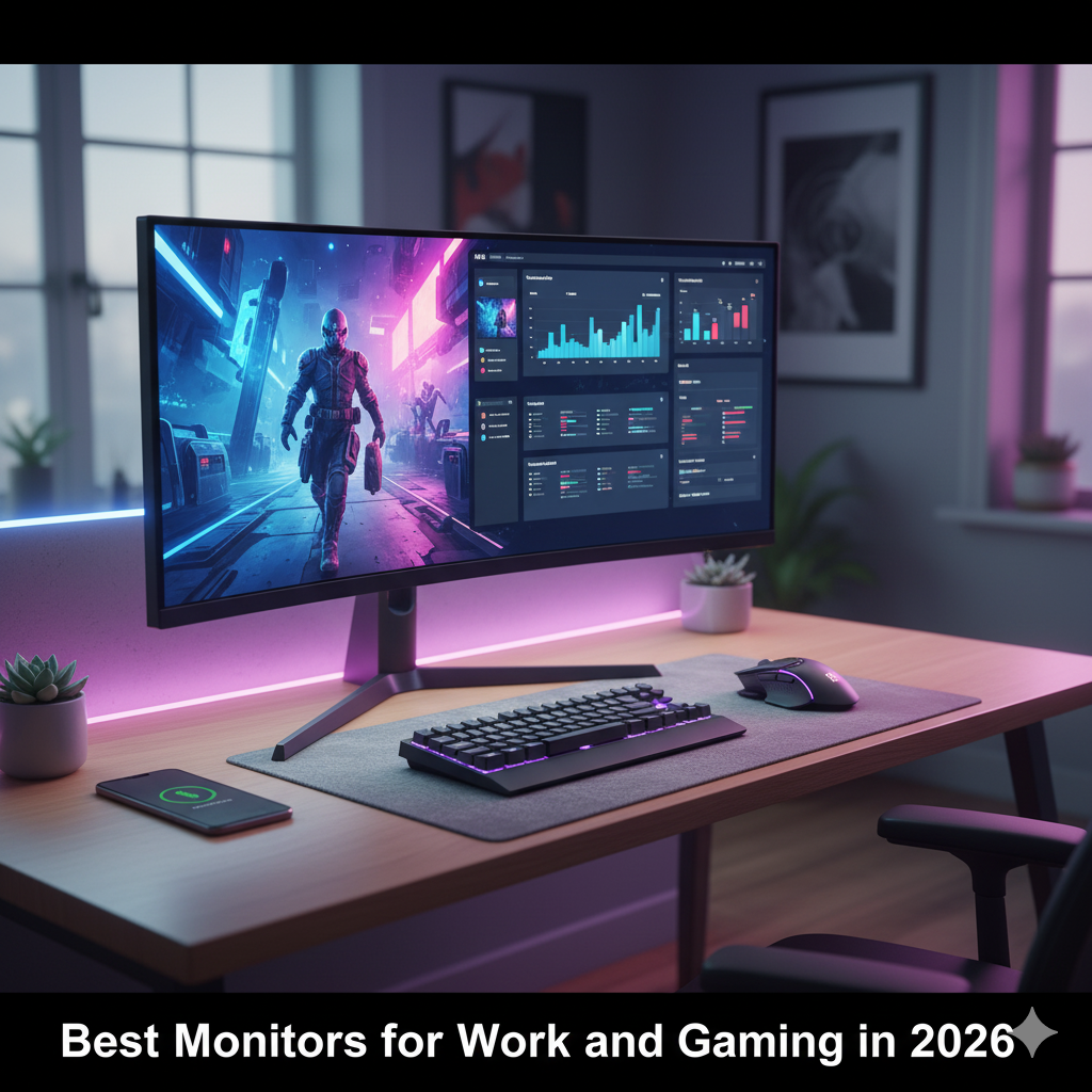 Best Monitors for Work and Gaming in 2026 – Top Picks You’ll Love This YearBest Monitors for Work and Gaming in 2026 – Top Picks You’ll Love This Year