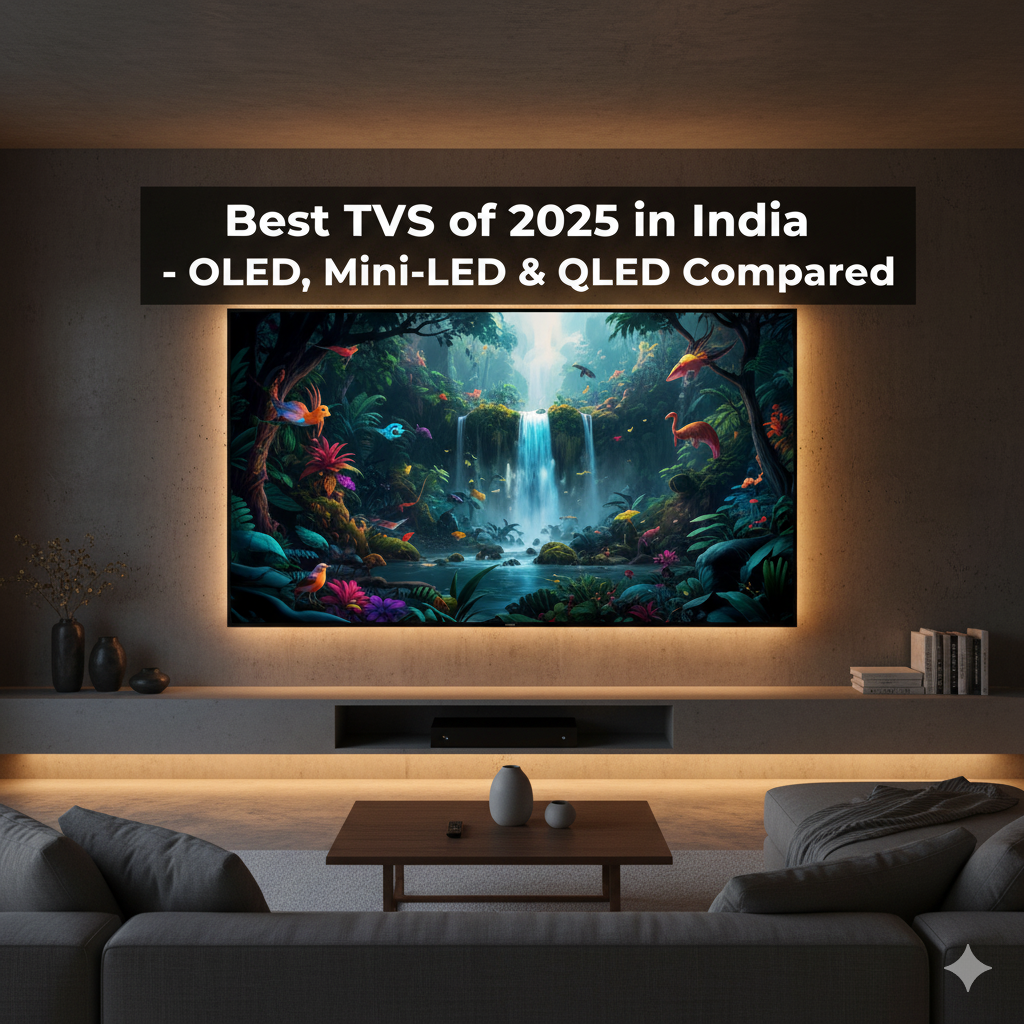 Best TVs of 2025 in India: Top OLED, Mini-LED & QLED TVs for Every Budget
