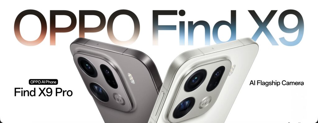 Oppo Find X9 and X9 Pro image with camera