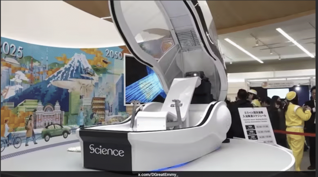 Human Washing machine image