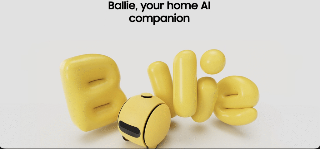 Samsung Ballie illustraion