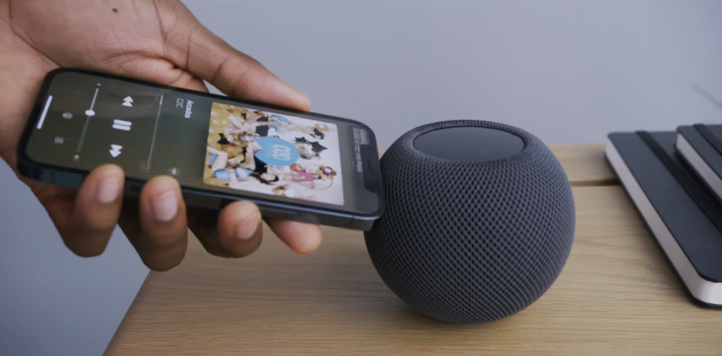 iphone and homepod