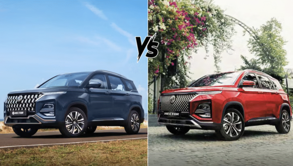 MG Hector old vs new