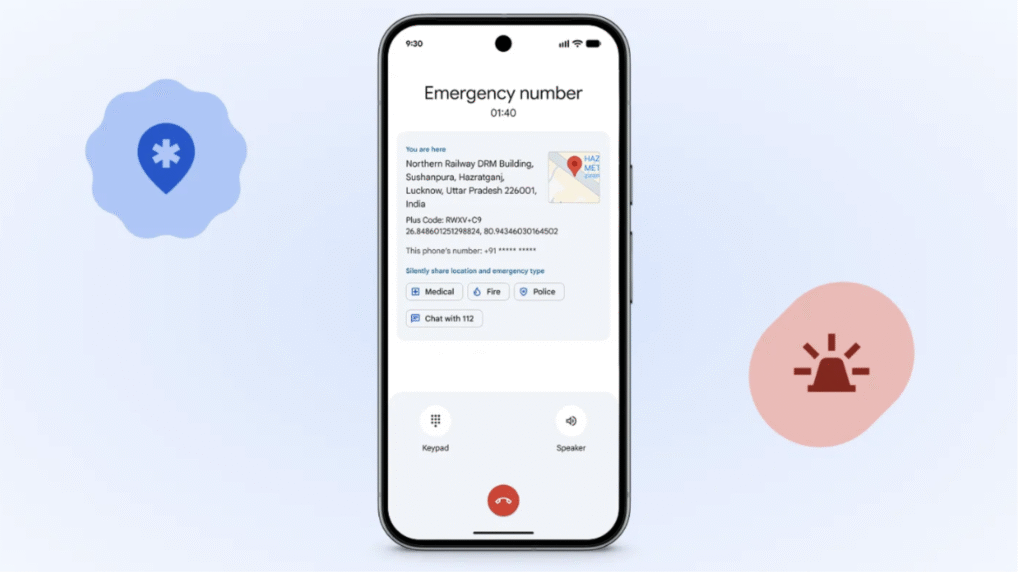 Google Safety location service