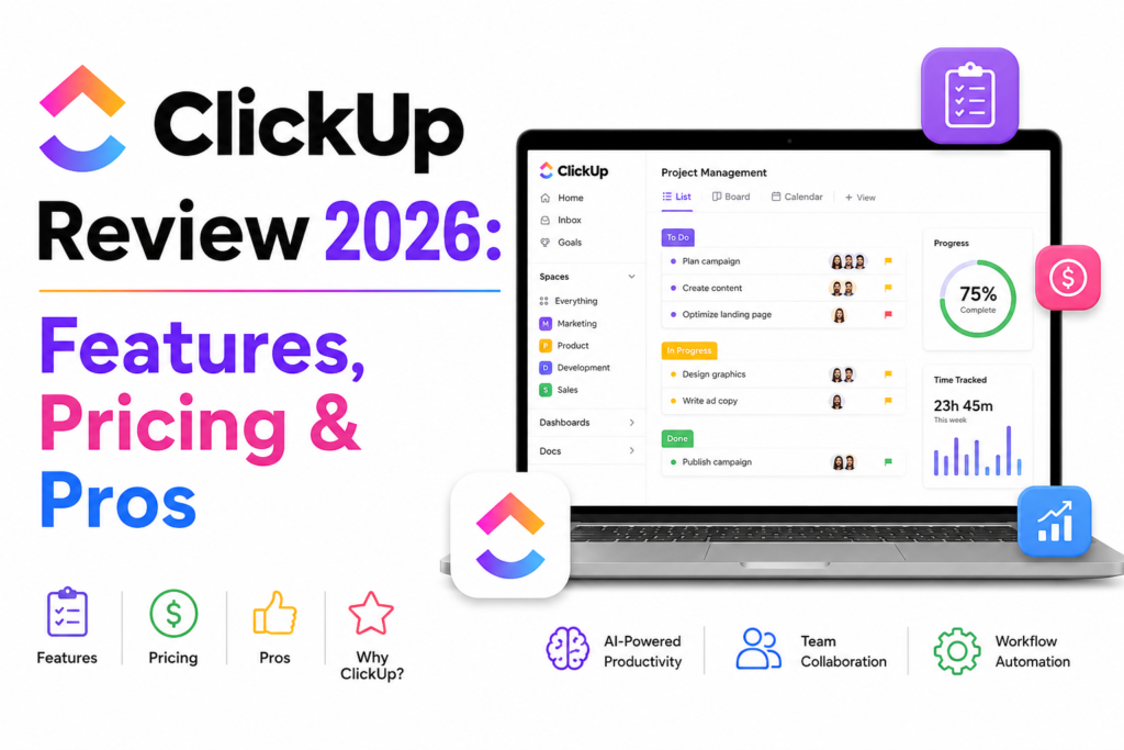 ClickUp Review Features, Pricing & Pros